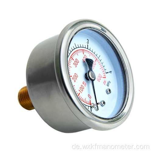 50 mm 0-400mpa Serie Öldruckmessgeräte Manometer